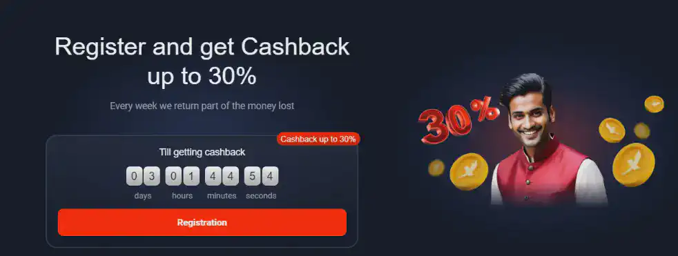 TopX casino Cashback