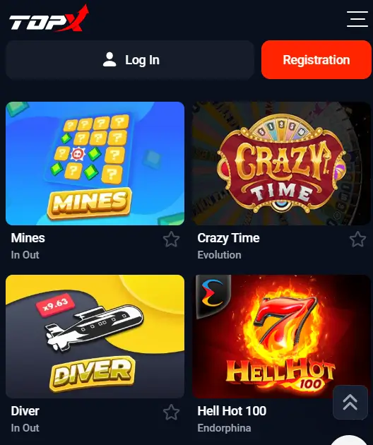 TopX app games